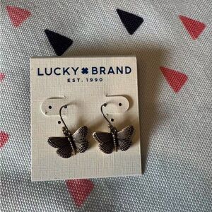 Lucky Brand Butterfly Earrings